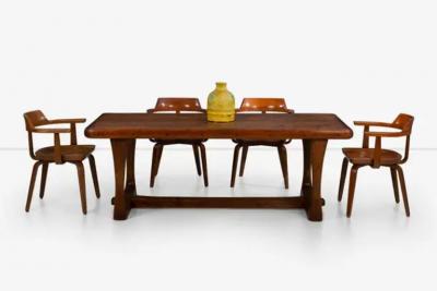 Wharton Esherick Important Esherick Table from The Hedgerow Collection