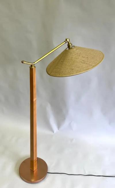 Wharton Esherick Pair Studio Craft Modern Craftsman Floor Lamps Pierre Guariche 1947