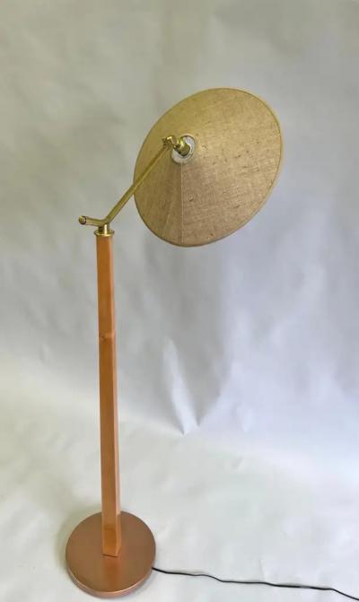 Wharton Esherick Pair Studio Craft Modern Craftsman Floor Lamps Pierre Guariche 1947