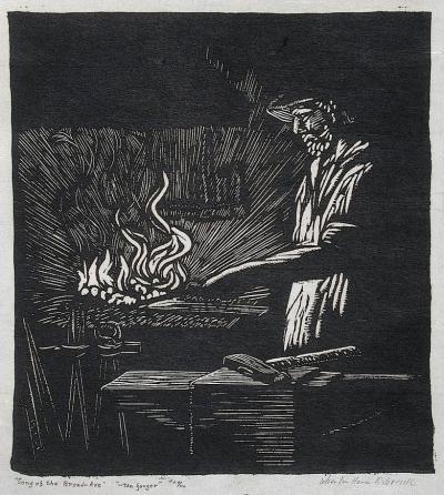 Wharton Esherick Song of the Broad Axe The Forger 1924