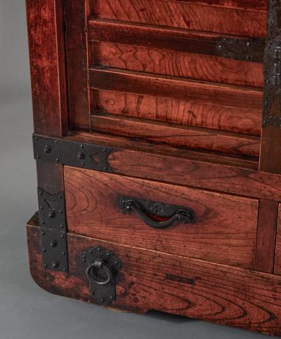 Wheel Tansu Chest