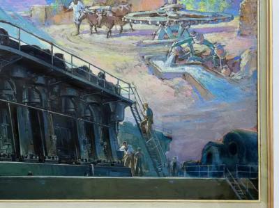 Wheels of Industry Past and Present Golden Age of Illustration Standard Oil