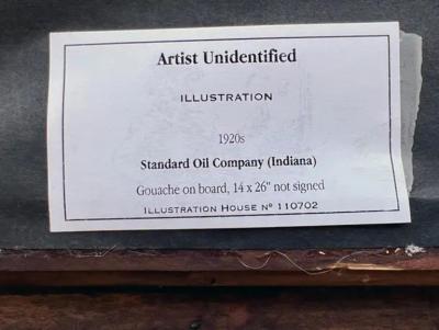 Wheels of Industry Past and Present Golden Age of Illustration Standard Oil