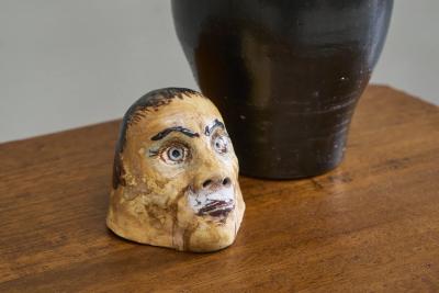 Whimsical Studio Pottery Phantasy Head 1970s