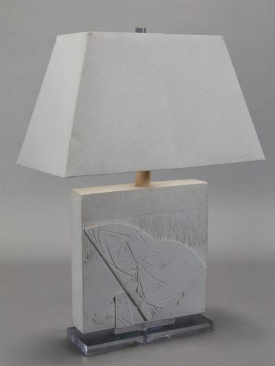White Ceramic Lamp