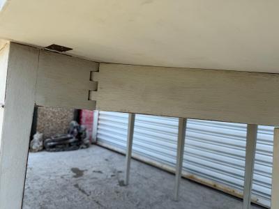 White Drop Leaf Table