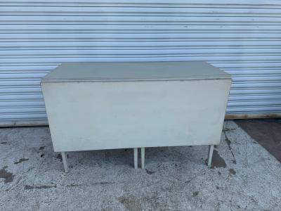 White Drop Leaf Table