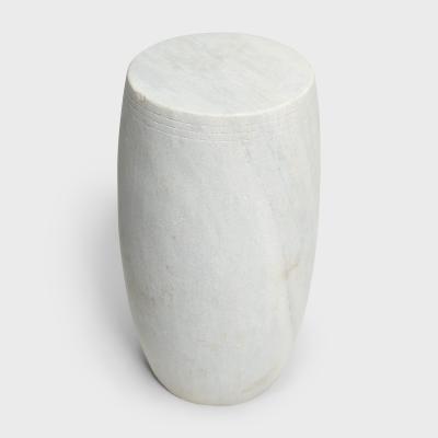 White Marble Drum