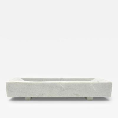 White Marble Rectangular Tray