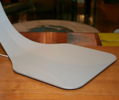 White Metal Walter Moretti Desk Lamp
