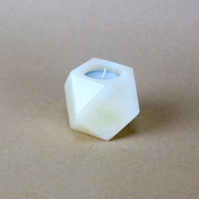 White Onyx Candle Holder