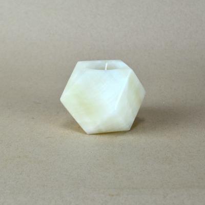 White Onyx Candle Holder