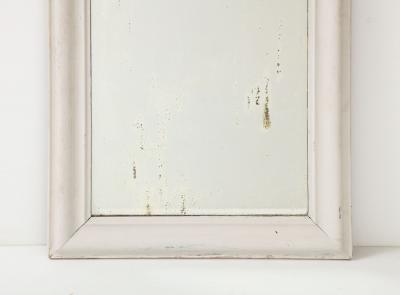 White Painted Louis Philippe Mirror France Early 20th Century