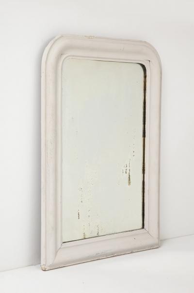 White Painted Louis Philippe Mirror France Early 20th Century