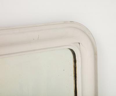 White Painted Louis Philippe Mirror France Early 20th Century