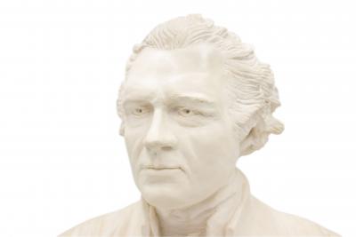 White Stone Thomas Jefferson Bust 1