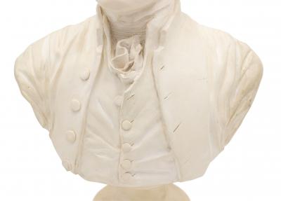 White Stone Thomas Jefferson Bust 1