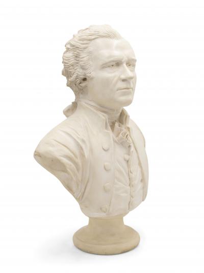 White Stone Thomas Jefferson Bust 1