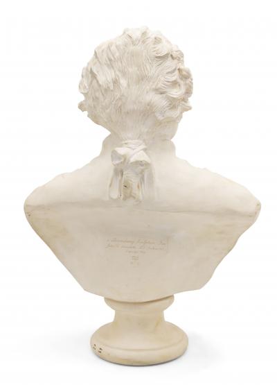 White Stone Thomas Jefferson Bust 1