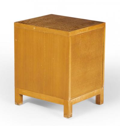 Widdicomb Modern American Mid Century Three Drawer Walnut Nightstand