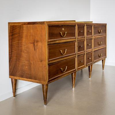 Wide chest of drawers Italy 1960s