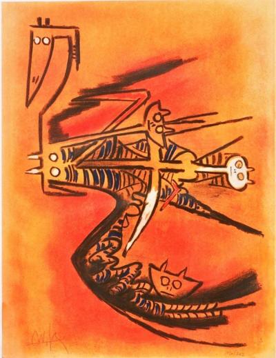 Wifredo Lam Soeur de la Gazelle