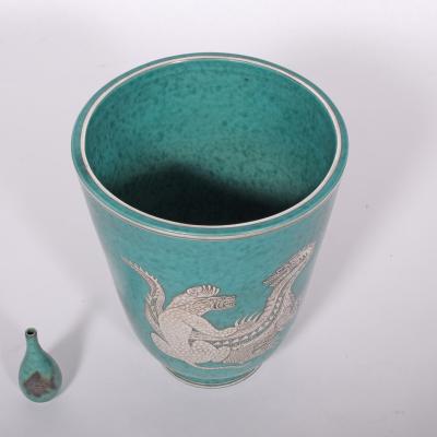 Wilhelm K ge Argenta Large Vase Wilhelm K ge for Gustavsberg