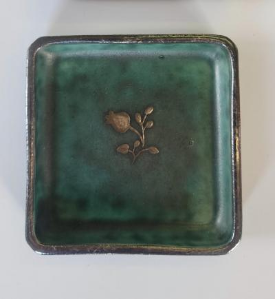 Wilhelm K ge Argenta Stoneware Four Trays by Wilhelm K ge Sweden MCM