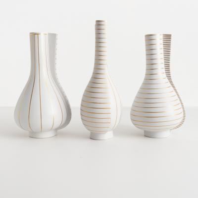 Wilhelm K ge SURREA VASES DESIGNED BY WILHELM K GE FOR GUSTAVSBERG SWEDEN