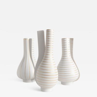 Wilhelm K ge SURREA VASES DESIGNED BY WILHELM K GE FOR GUSTAVSBERG SWEDEN