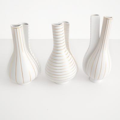 Wilhelm K ge SURREA VASES DESIGNED BY WILHELM K GE FOR GUSTAVSBERG SWEDEN