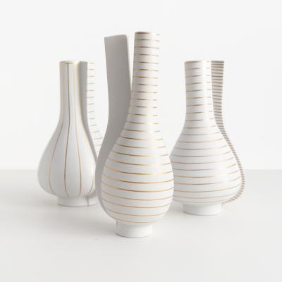 Wilhelm K ge SURREA VASES DESIGNED BY WILHELM K GE FOR GUSTAVSBERG SWEDEN