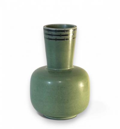 Wilhelm K ge Vase Argenta Celadon Gustavsberg