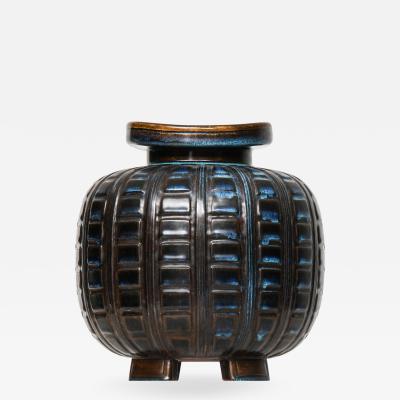 Wilhelm K ge Vase Model Farsta Produced by Gustavsberg