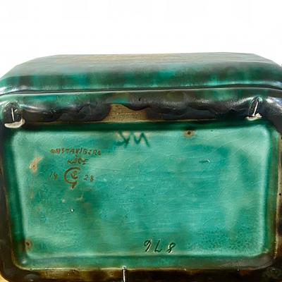 Wilhelm K ge WILHELM K GE 1928 stoneware urn for Gustavsberg 