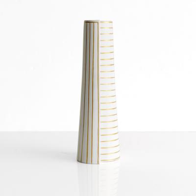 Wilhelm K ge WILHELM K GE GULDSURREA CARRARA COLUMN VASE GUSTAVSBERG SWEDEN