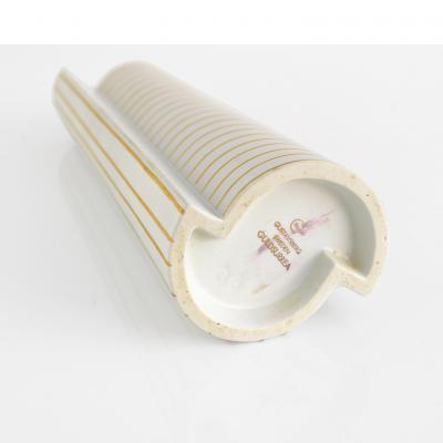 Wilhelm K ge WILHELM K GE GULDSURREA CARRARA COLUMN VASE GUSTAVSBERG SWEDEN