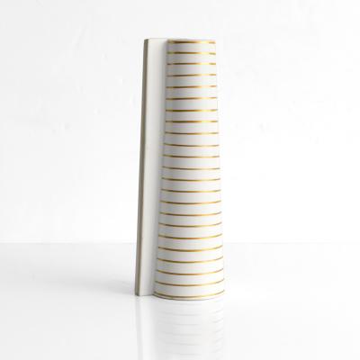 Wilhelm K ge WILHELM K GE GULDSURREA CARRARA COLUMN VASE GUSTAVSBERG SWEDEN