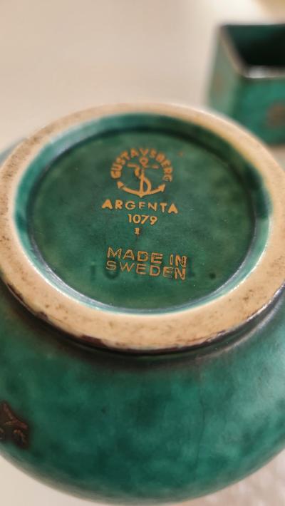 Wilhelm K ge Wilhelm K ge Argenta Stoneware Vase Sweden