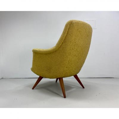 Wilhelm Knoll Pair of 1950 s Chairs by Wilhelm Knoll