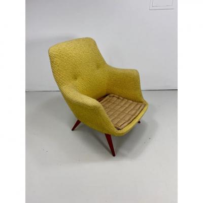 Wilhelm Knoll Pair of 1950 s Chairs by Wilhelm Knoll