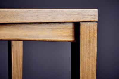 Wilhelm Renz Side table on castors by Wilhelm Renz