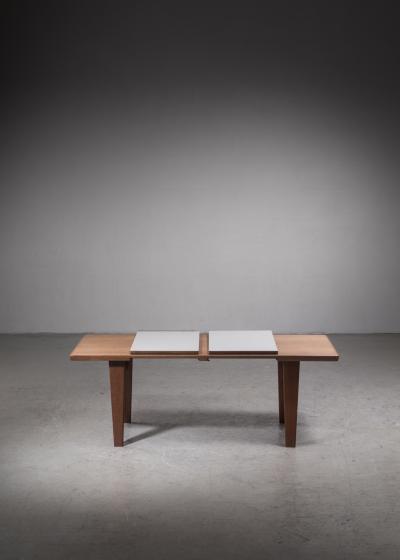 Wilhelm Renz Wilhelm Renz coffee table with pull out shelves Germany 1960s