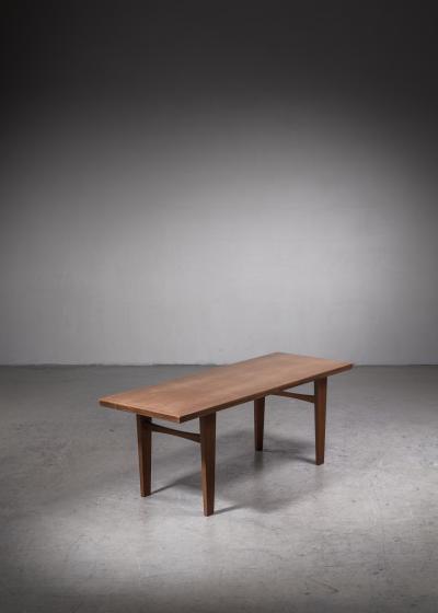 Wilhelm Renz Wilhelm Renz coffee table with pull out shelves Germany 1960s
