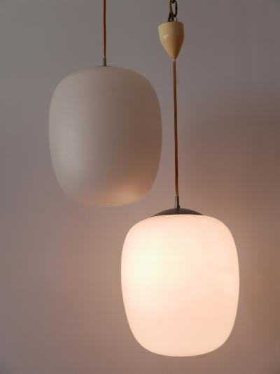 Wilhelm Wagenfeld 1 of 2 Pendant Lamp D ren by Wilhelm Wagenfeld for Peill Putzler Germany 1950s