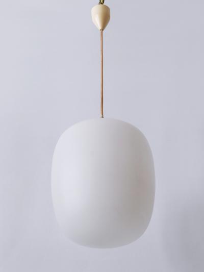 Wilhelm Wagenfeld 1 of 2 Pendant Lamp D ren by Wilhelm Wagenfeld for Peill Putzler Germany 1950s