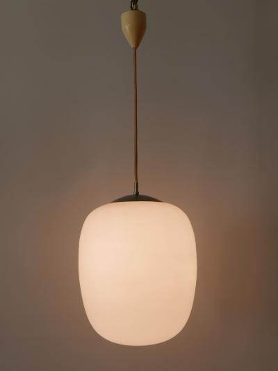 Wilhelm Wagenfeld 1 of 2 Pendant Lamp D ren by Wilhelm Wagenfeld for Peill Putzler Germany 1950s
