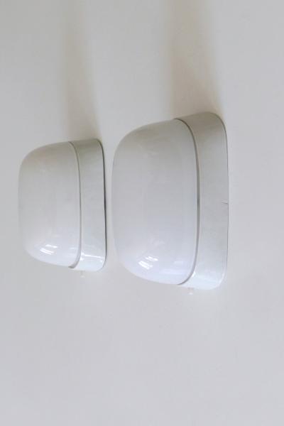 Wilhelm Wagenfeld Set of Two Mid Century Sconces by Wilhelm Wagenfeld for Lindner Germany 1950s