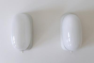 Wilhelm Wagenfeld Set of Two Mid Century Sconces by Wilhelm Wagenfeld for Lindner Germany 1950s