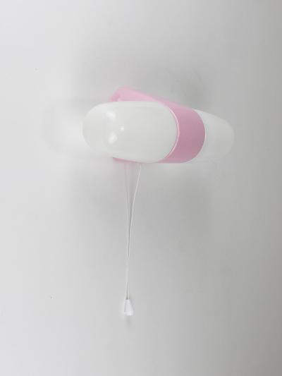 Wilhelm Wagenfeld Wilhelm Wagenfeld Bauhaus Pink Double Sconce Wall Light Linder Germany 1950s